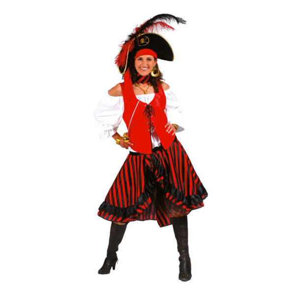 Femme Pirate Rouge
