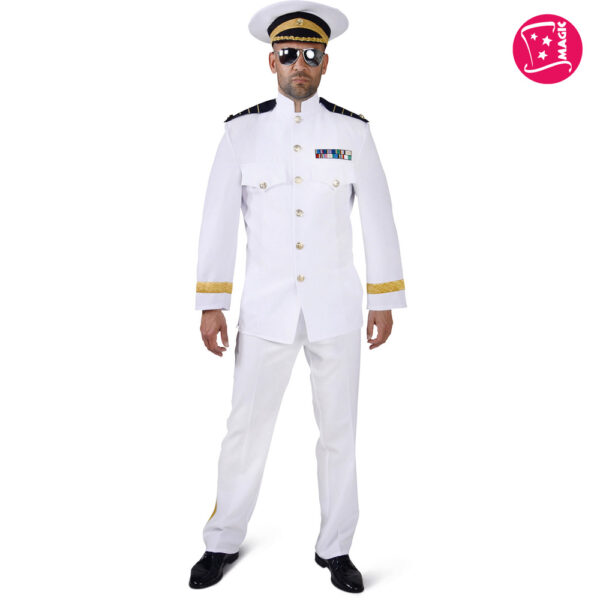 Capitaine Homme Blanc